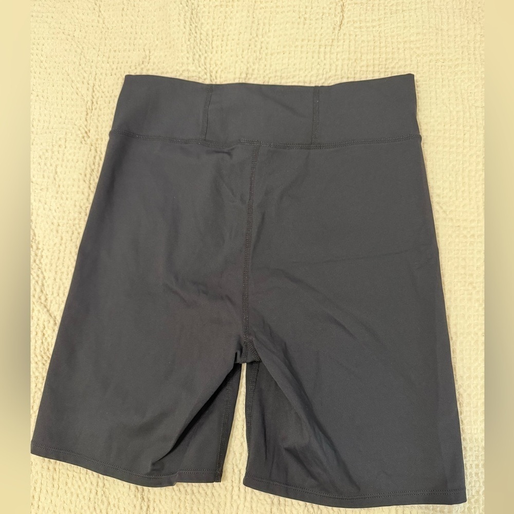 NWOT Madewell MWL High Rise Biker Shorts Large - Picture 5 of 5